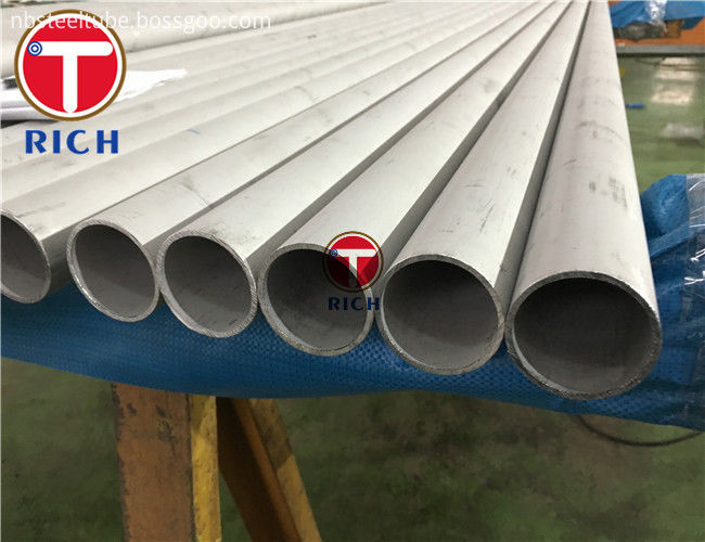 Plain End Protector Stainless Steel Seamless Pipe With ASTM A269 Standard