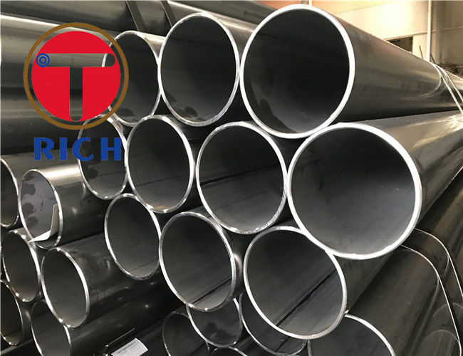 Welded Precision Steel Tube E275 E355 Fluid / Gas Transport Decoration EN10305-2 E195