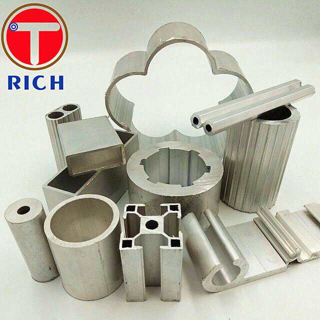 Durable Hot Extrusion Aluminum Profile GB/T6892 Material 6063 6061 6082 1060