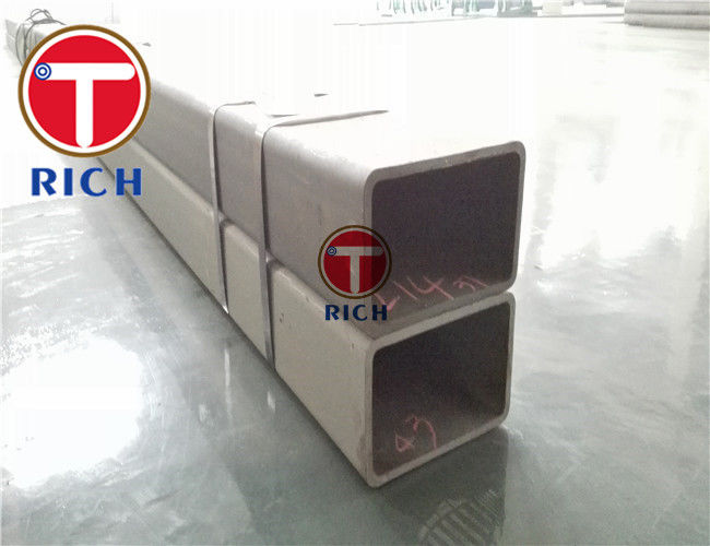 2 - 12m Length Rectangle Steel Pipe Seamless Hollow Carbon Steel Tube ASTM A106