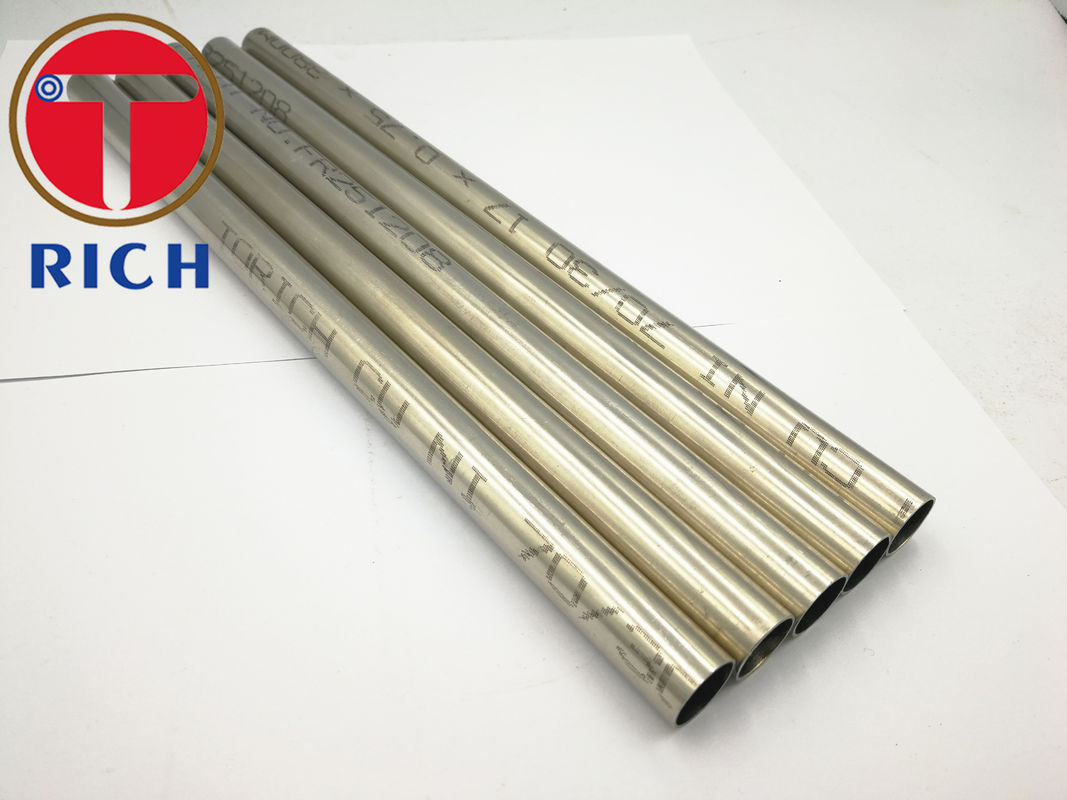 UNS N02200 Seamless And Welded Nickel Alloy Steel Tube For Heat Exchanger