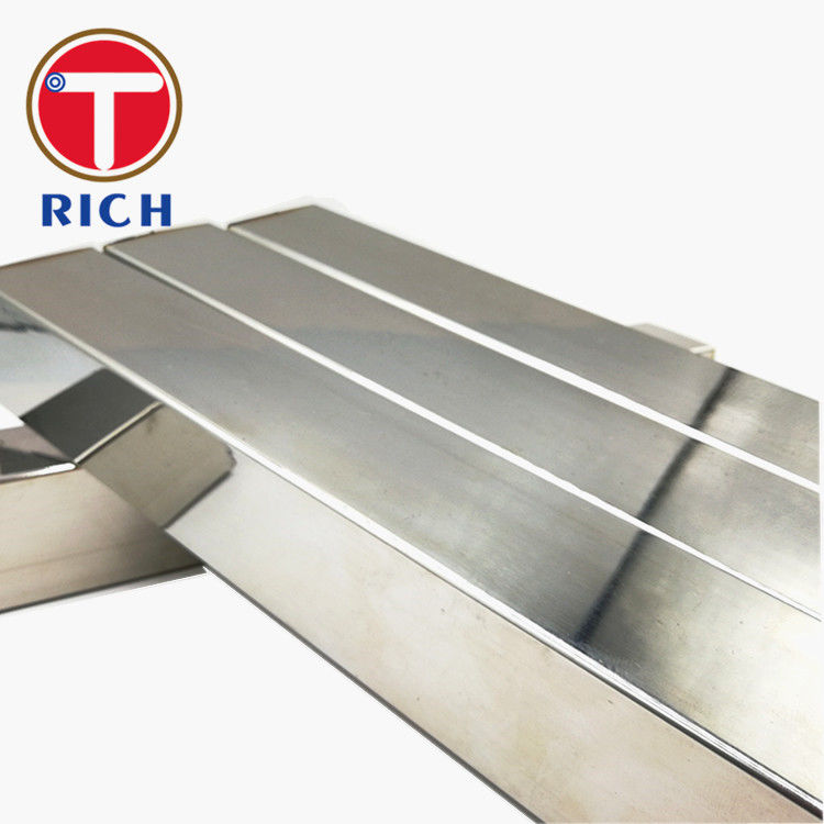 Industrial Rectangular Steel Tubing 304 316 321 Polishing Hairline 0.3 - 2.0mm Thickness