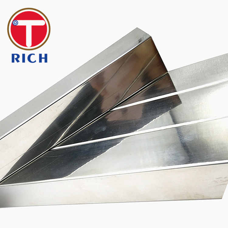 Industrial Rectangular Steel Tubing 304 316 321 Polishing Hairline 0.3 - 2.0mm Thickness