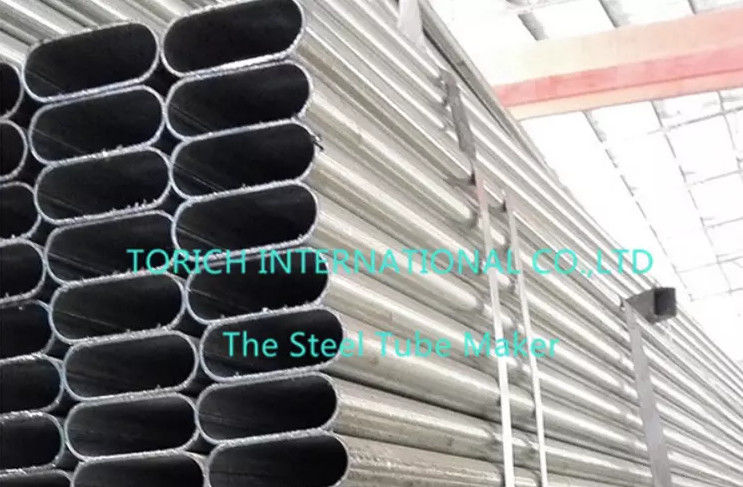 Large Caliber Seamless Welded Pipe Od 4 - 1200mm Carbon Flat Elliptical Oval Steel Tubes