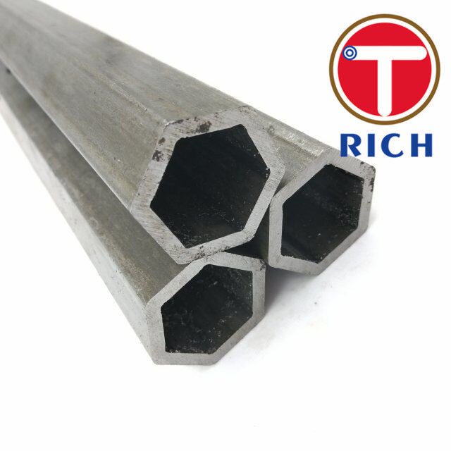 Seamless Cold Drawn Hexagon Steel Tubing Chemical Fertilizer Pipe ISO9001