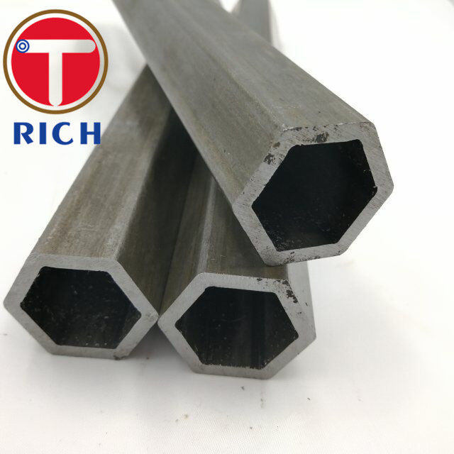 Hexagonal Shape Seamless Cold Drawn Steel Tube / Seamless Pipes And Tubes