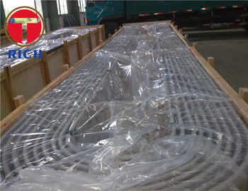 ASTMB395 ASTM B111 Seamless Alloy Steel Tube Heat Exchanger Condenser U Bend Steel Tubes