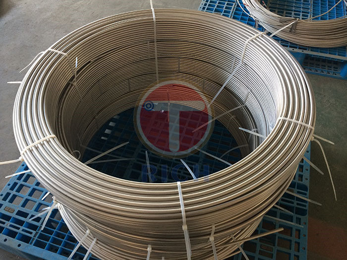 Ferrite - Austenitic Duplex Stainless Steel Alloy 2205 Seam Welded Pressure Tubing Duplex 2205 Tube