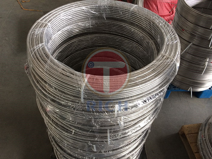 Ferrite - Austenitic Duplex Stainless Steel Alloy 2205 Seam Welded Pressure Tubing Duplex 2205 Tube