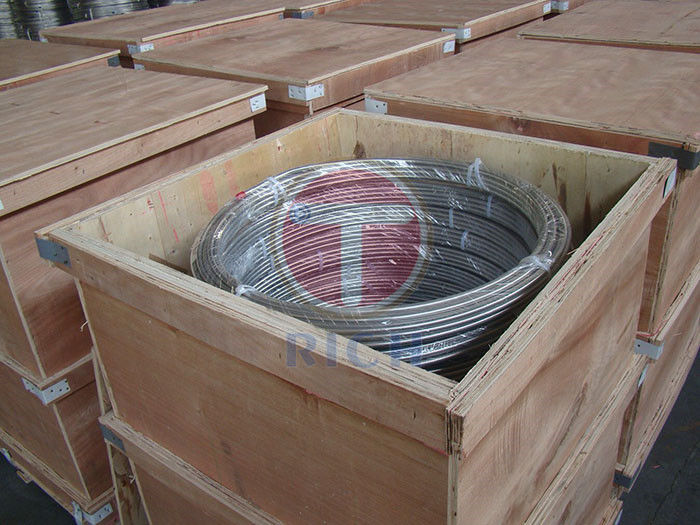 Ferrite - Austenitic Duplex Stainless Steel Alloy 2205 Seam Welded Pressure Tubing Duplex 2205 Tube