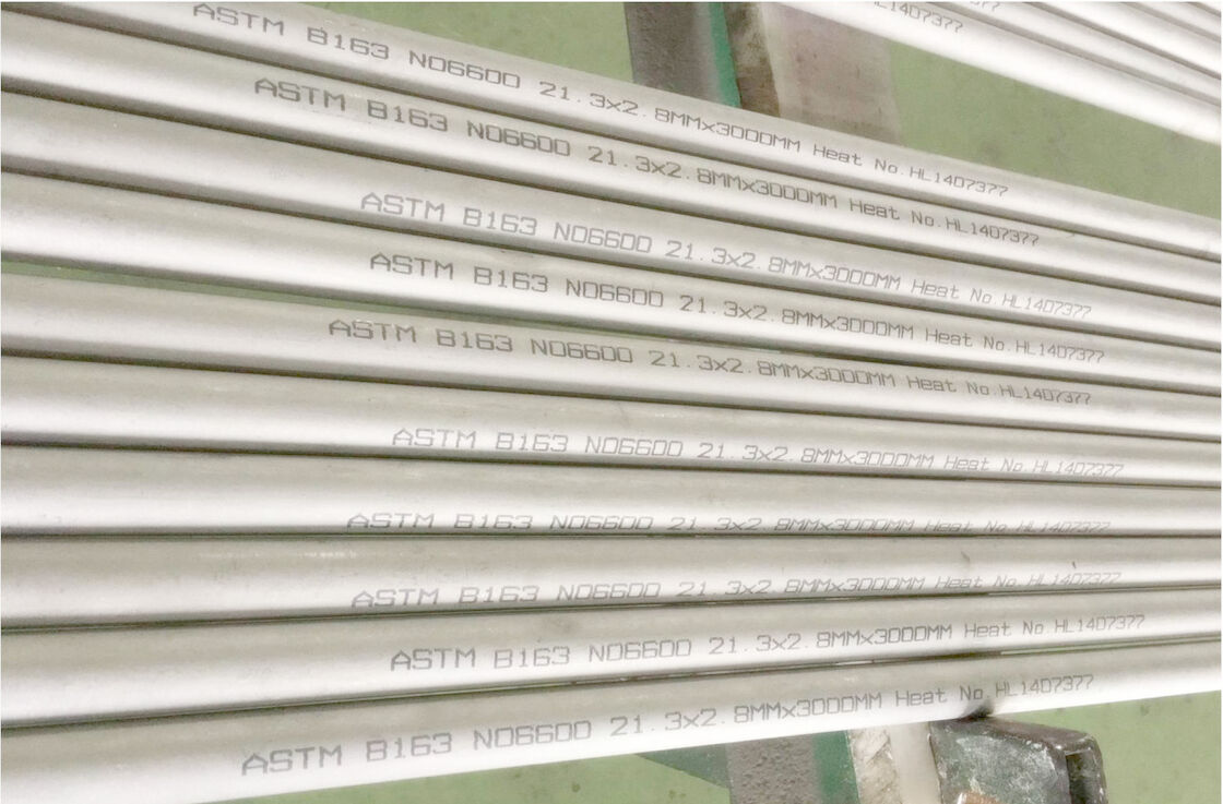 ISO9001 certified ASTM B444 Nickel Alloy Tube