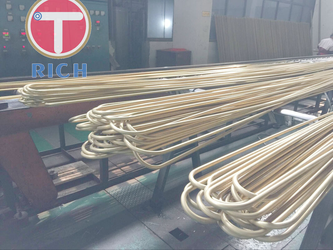 Copper Nickel Enhanced Evaporation U 125MPa Alloy Steel Pipe