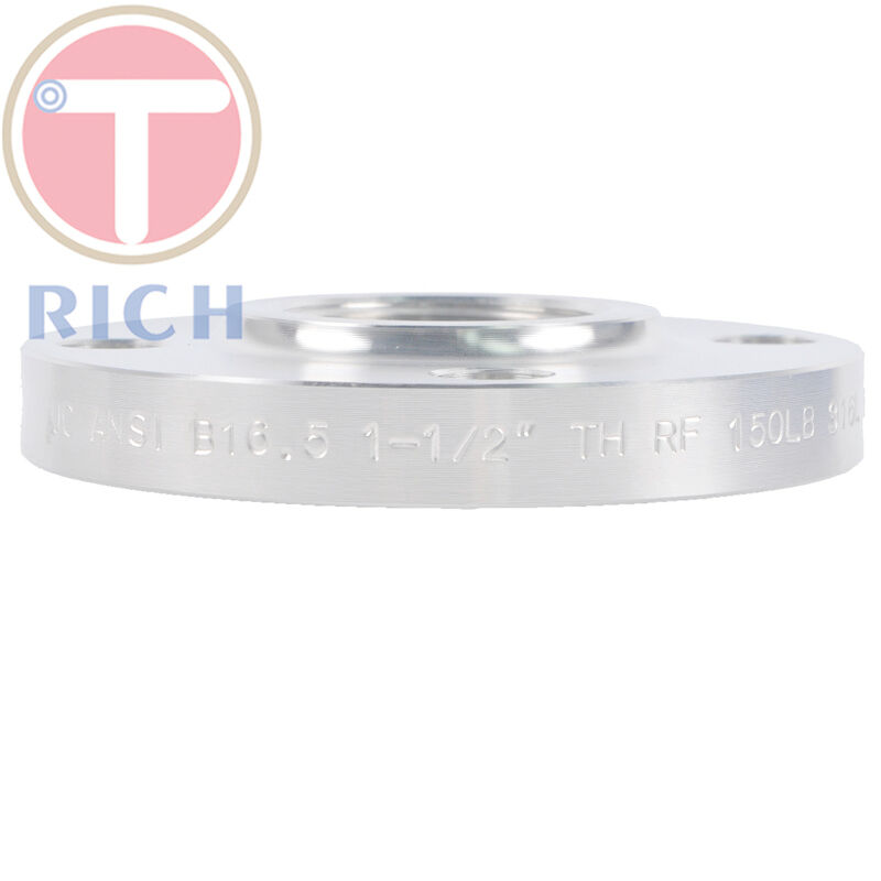 TORICH ASME B16.5 Nuclear Power Plant 304 Threaded Flange Clamp Fitting Tubes