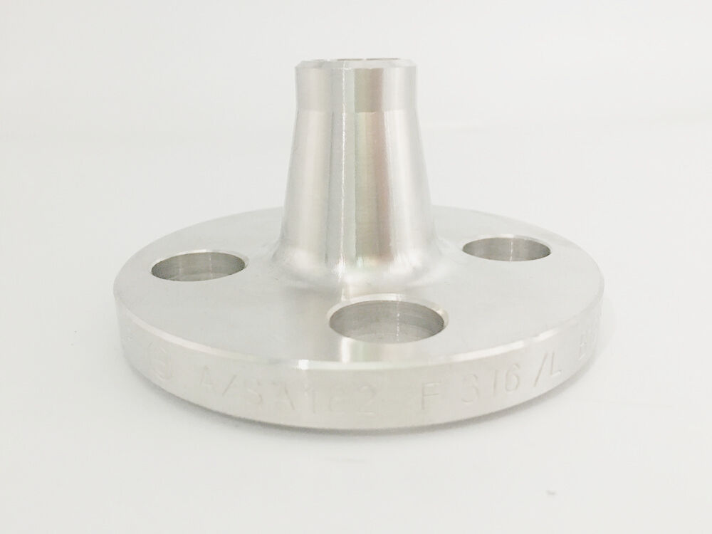 Stainless Steel CNC Machining Welding Neck Flange For Auto Parts