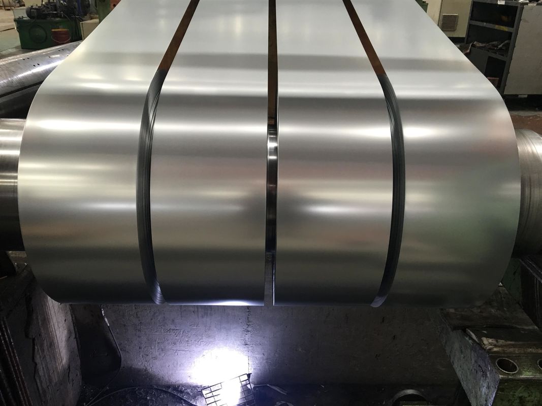 Cold Rolled Hot Dipped Galvanized Steel Coils Plate Z275 Silver