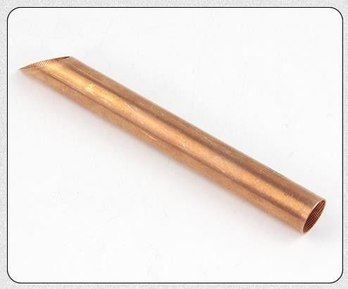 Low Fin Inner Grooved Copper 750mm Heat Exchanger Tubes