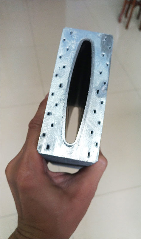 Elliptical Type Flat Helical Finned 2mm Heat Exchanger Tubes