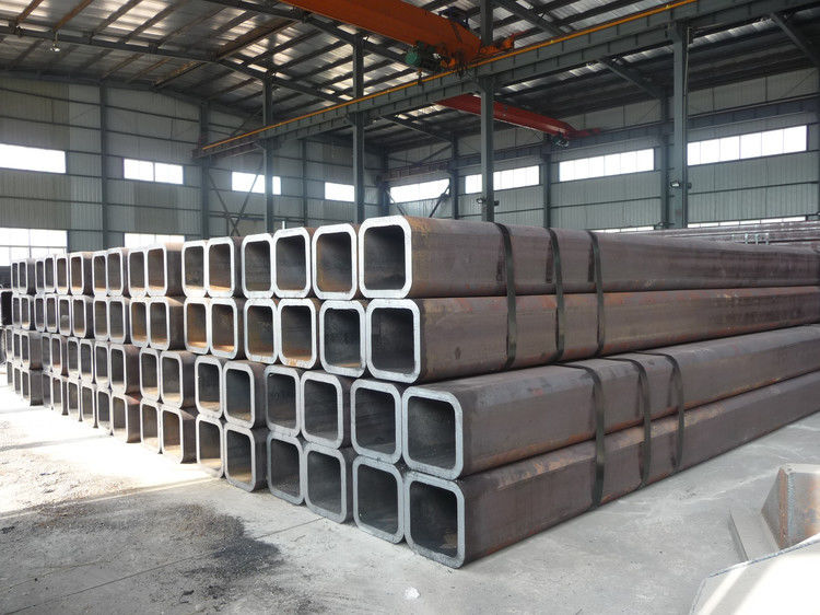 Railway Constructions Cold Formed Seamless Steel Square Tubing ASTM A500
