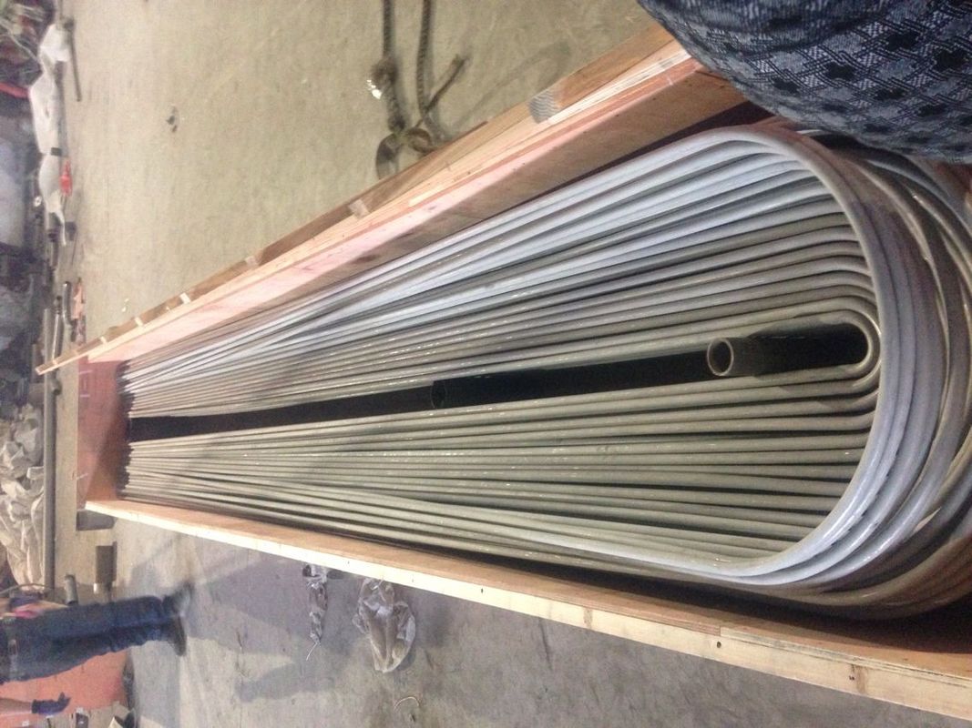 Hot / Cold Finished U Bend Tube , JIS G 3463 Bending 316 Stainless Steel Pipe