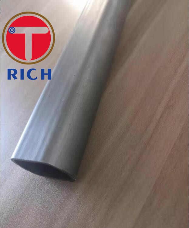 High Brightness Precision Seamless Flat Oval Steel Pipe EN10305 - 5 CK45 E235