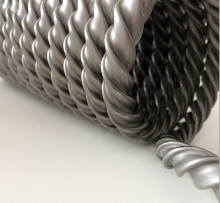 ISO 9001 Spiral Corrugated TA1 TA2 Titanium Alloy Tube