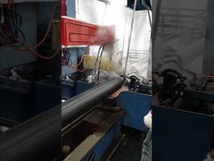 Spiral welded finned tube process flow
