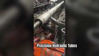 Internal honing process is underway.