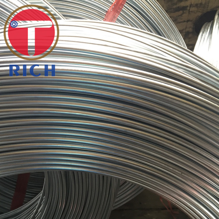 Double Wall Galvanized Welded Steel Tube With Zinc Coating For