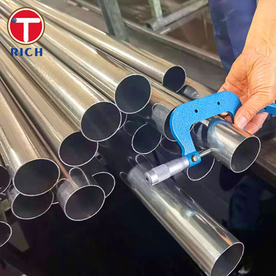 Good price ASTM A928 S31200 Duplex Stainless Steel Pipe Electric Fusion Welded With Addition Of Ffiler Metal online