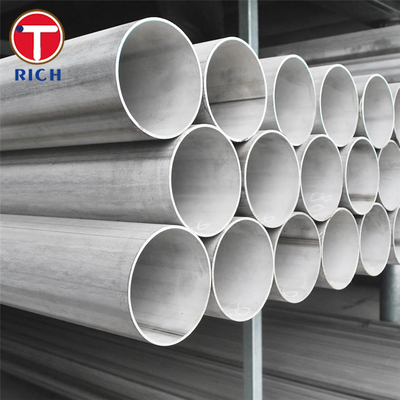 Good price ASTM A358 304 Stainless Steel Pipe Electric Fusion Welded Stainless Steel Pipe For High Temperature Service online