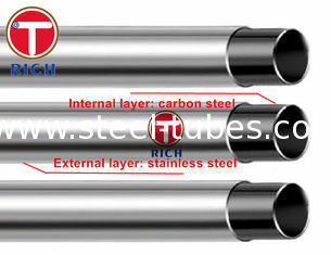 Good price GB/T 18704 Stainless Steel pipe Clad Steel Pipe Stainless Steel Tube 302 304 12Cr17Mn6Ni5N online