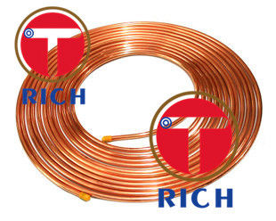 Good price C11000 Capillary Copper Pipe Coil Non - Alloy For Air Condition / Refrigerator online