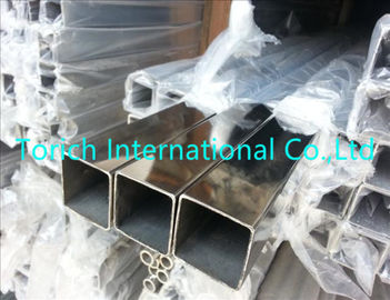 Good price Square Cold Drawn Seamless Tube , Polished Stainless Steel Pipe 6mm~860mm OD online