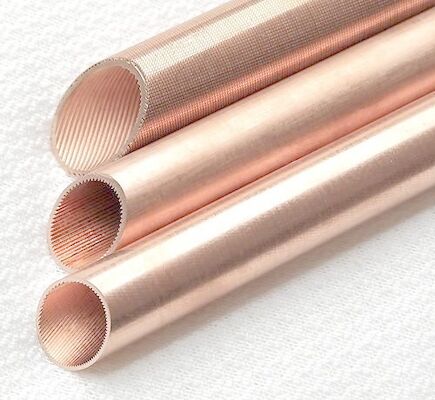 Good price C12200 Inner Grooved Copper 5.0mm Heat Exchanger Tubes online