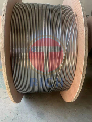 Good price 12X2 304 316L Coiled Stainless Steel Tube Supper Long For Hanger Auto Exhaust online
