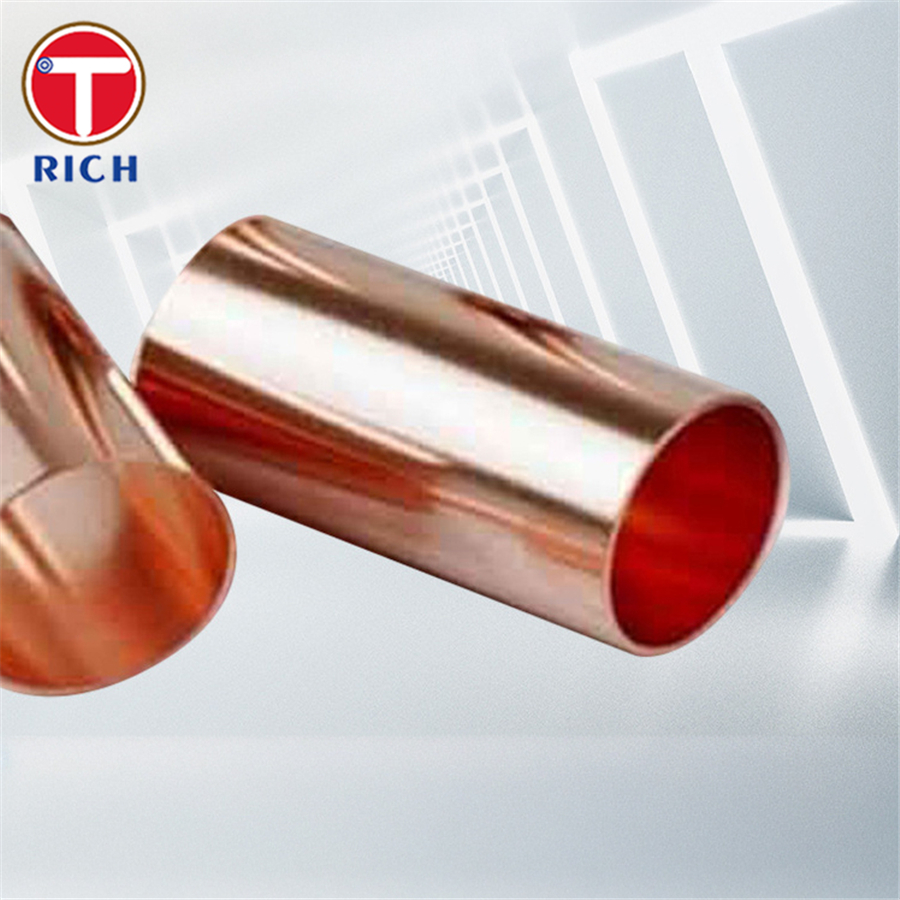 Copper Steam Line C12200 Cold Drawn Copper Tube for Steam Tracing